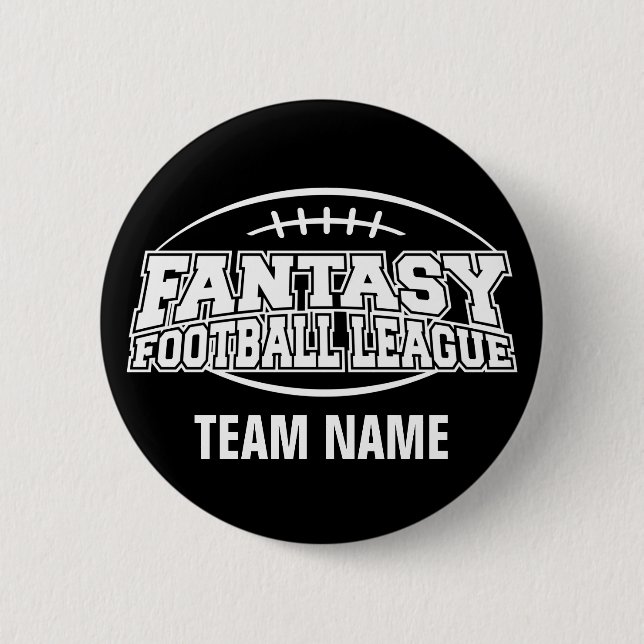 Chapa Redonda De 5 Cm Fantasy Football FFL Personalizado Gift (Anverso)