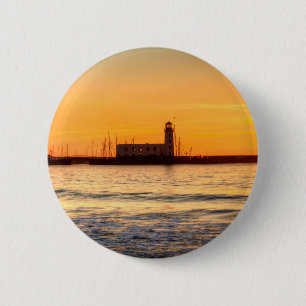 Chapa Redonda De 5 Cm Faro de Scarborough