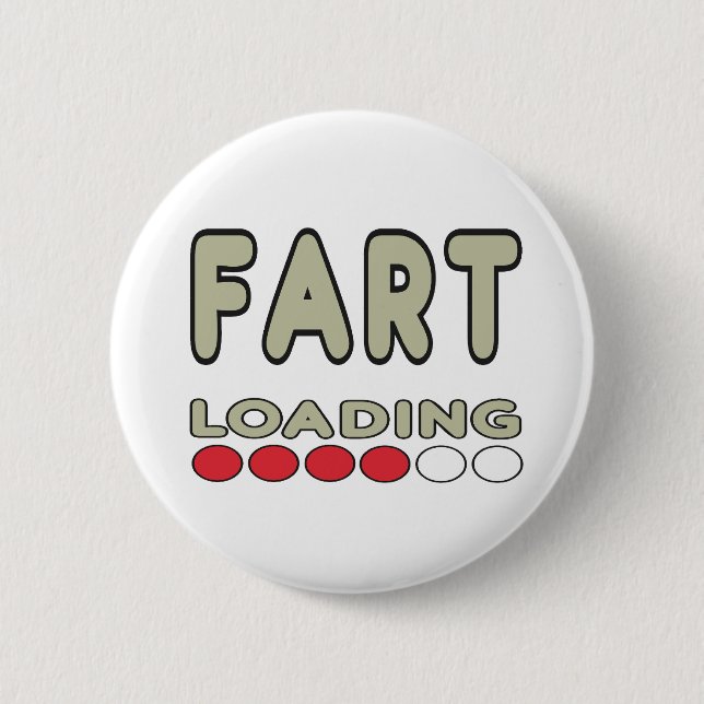 Chapa Redonda De 5 Cm Fart Loading (Anverso)