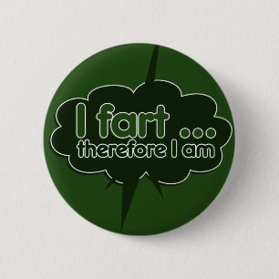 Chapa Redonda De 5 Cm Fart por lo que soy