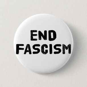 Chapa Redonda De 5 Cm Fascismo del final