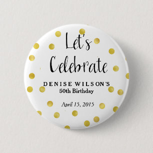 Chapa Redonda De 5 Cm Favor de la celebración personalizada de la medal