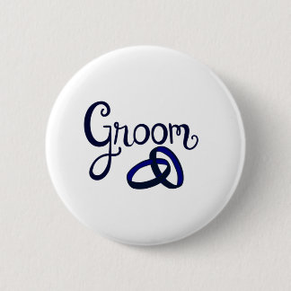 Chapa Redonda De 5 Cm Favores de la boda Groom