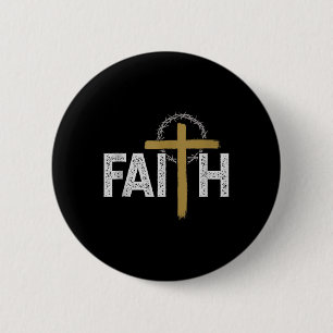 Chapa Redonda De 5 Cm Fe Religiosa Biblia Jesús Católica Cristiana Tan