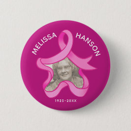 Chapa Redonda De 5 Cm Fecha del nombre de la estrella de la foto de la m