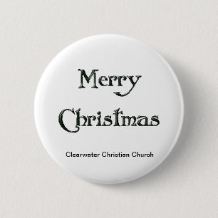 Chapa Redonda De 5 Cm Felices Navidad del CCC
