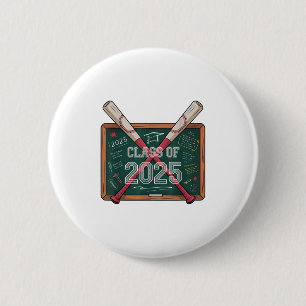 Chapa Redonda De 5 Cm Felicitaciones Cl De 2025 Graduación De Béisbol Gi