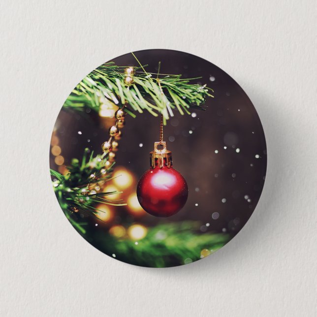 Chapa Redonda De 5 Cm Feliz Año Nuevo (Anverso)