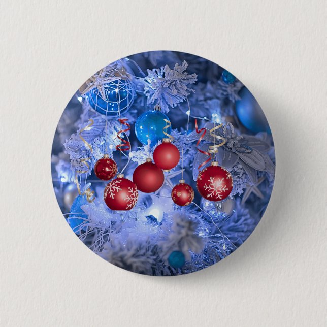 Chapa Redonda De 5 Cm Feliz Año Nuevo (Anverso)