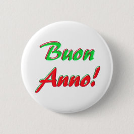 Chapa Redonda De 5 Cm Feliz Año Nuevo