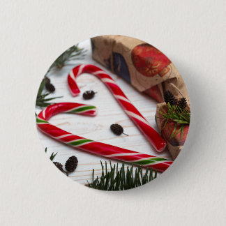 Chapa Redonda De 5 Cm Feliz Año Nuevo