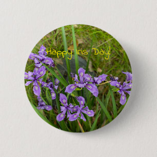Chapa Redonda De 5 Cm ¡Feliz Día del Iris!