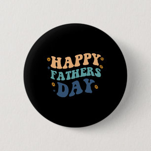 Chapa Redonda De 5 Cm Feliz Día del Padre desde la hija del hijo