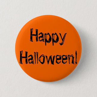 Chapa Redonda De 5 Cm ¡Feliz Halloween!