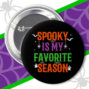 Chapa Redonda De 5 Cm Feliz Halloween Spookin Season Funny Halloween