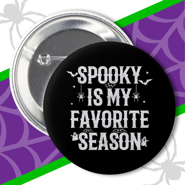 Chapa Redonda De 5 Cm Feliz Halloween Spookin Season Funny Halloween (Subido por el creador)