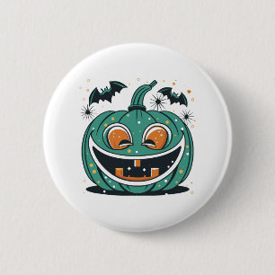 Chapa Redonda De 5 Cm ¡Feliz Halloween! ¡Talla una Calabaza!