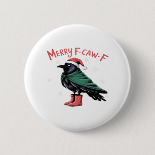 Chapa Redonda De 5 Cm Feliz Navidad F Caw F Estilo Clásico Vintage