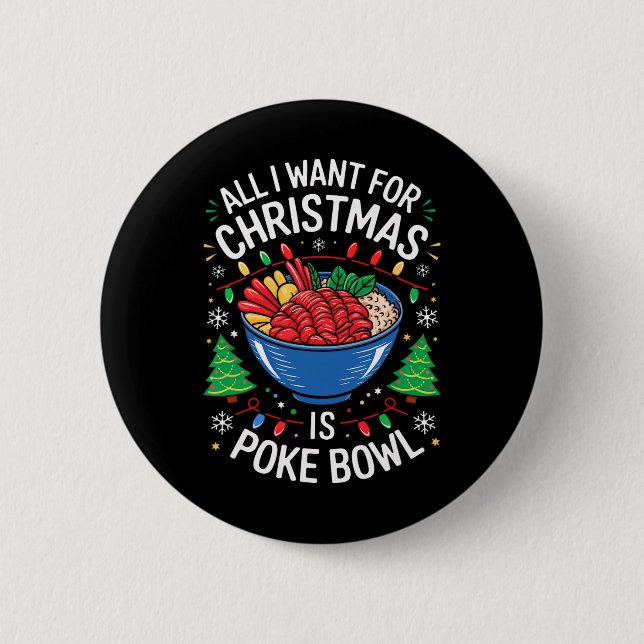 Chapa Redonda De 5 Cm Feliz Navidad Todo Lo Que Quiero Para Los Navidade (Anverso)