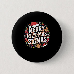 Chapa Redonda De 5 Cm Feliz Rizz Mas Sigmas Meme Divertido Gen Alpha San