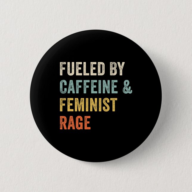 Chapa Redonda De 5 Cm Feminista de la elección profesional (Anverso)