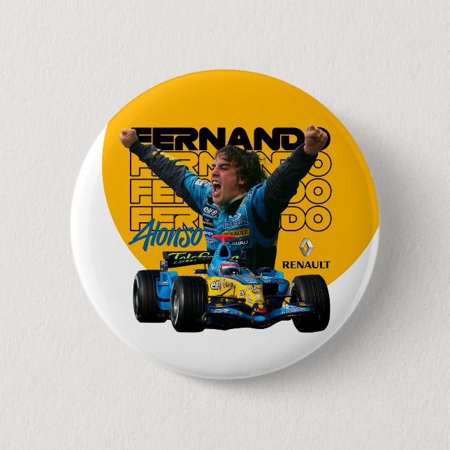 Chapa Redonda De 5 Cm Fernando (Anverso)