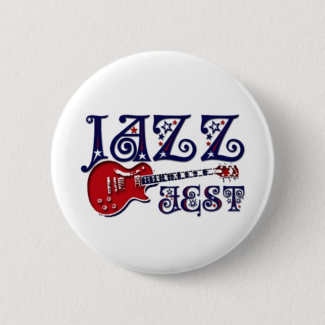 CHAPA REDONDA DE 5 CM FEST DEL JAZZ (Anverso)