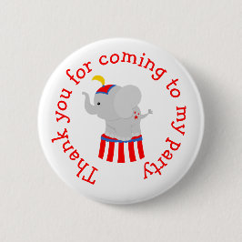 Chapa Redonda De 5 Cm Festival Big Top Circus