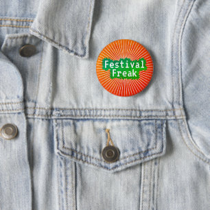 Chapa Redonda De 5 Cm Festival Freak