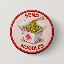 Chapa Redonda De 5 Cm Fideos