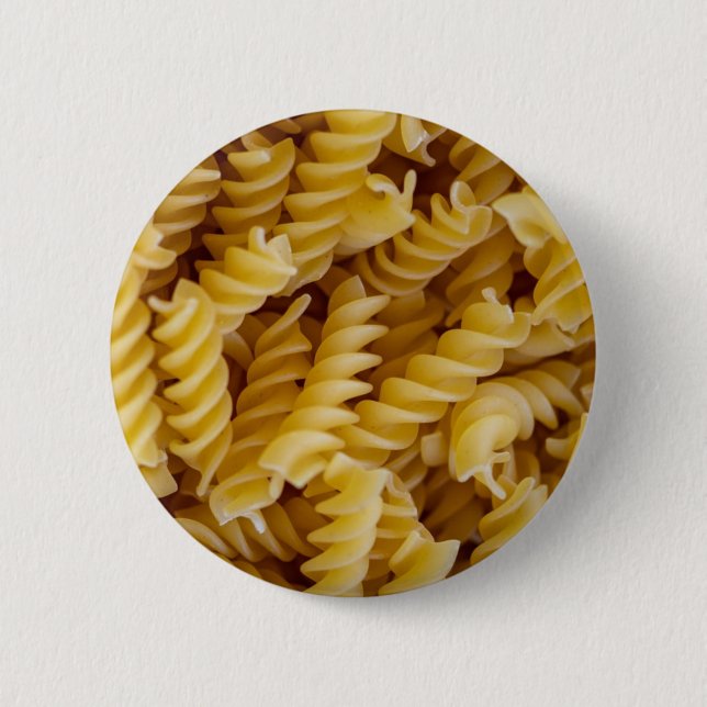Chapa Redonda De 5 Cm Fideos de Pasta Fusilli (Anverso)