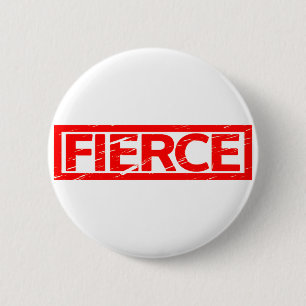 Chapa Redonda De 5 Cm Fierce Stamp