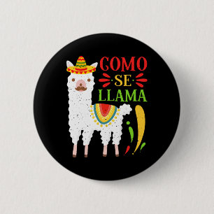 Chapa Redonda De 5 Cm Fiesta Como Te Llamas Cinco De Mayo Como Se