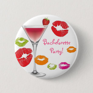 Chapa Redonda De 5 Cm Fiesta de Bachelorette