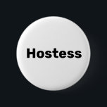 Chapa Redonda De 5 Cm Fiesta de Despedida de<br><div class="desc">Hermosa caligrafía,  botón</div>