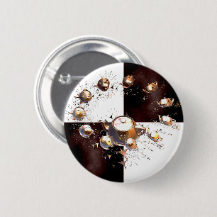 Chapa Redonda De 5 Cm Fiesta de Teapot