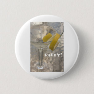 CHAPA REDONDA DE 5 CM ¡FIESTA MARTINI!