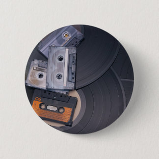 Chapa Redonda De 5 Cm Fiesta retro