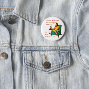 Chapa Redonda De 5 Cm Fiestas artísticos de SlipperyJoe regalos de orgul