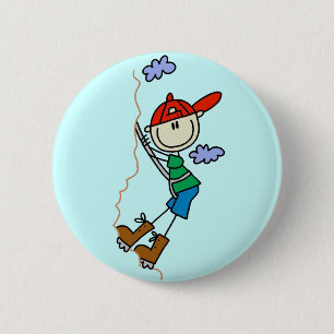 Chapa Redonda De 5 Cm Figura camisetas y regalos del palillo de la