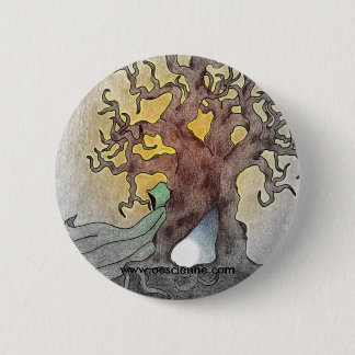 Chapa Redonda De 5 Cm Figura verde