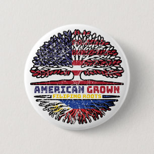 Chapa Redonda De 5 Cm Filipinas Filipinas Estados Unidos Estados Unidos