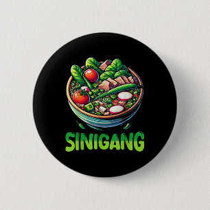 Chapa Redonda De 5 Cm Filipinas Sinigang Filipino Food Soup Lover Pino