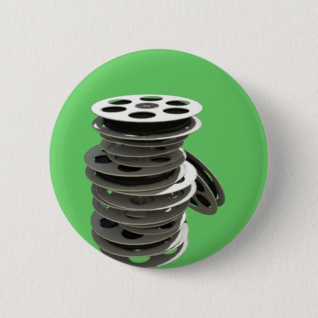 Chapa Redonda De 5 Cm filmreels (Anverso)