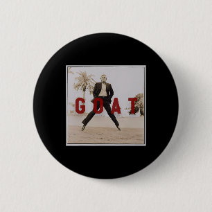 Chapa Redonda De 5 Cm Finger medio de Trump GOAT retro vintage Felon Pre