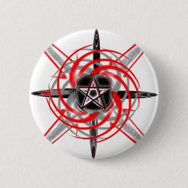 Chapa Redonda De 5 Cm FireStar White