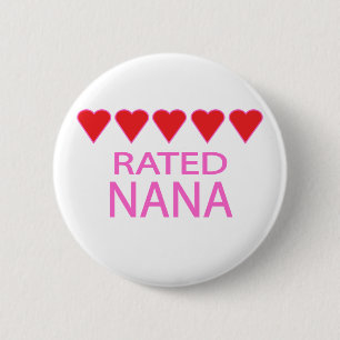 Chapa Redonda De 5 Cm Five Heart Nana