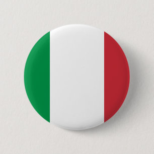 Chapa Redonda De 5 Cm Flag of Italy