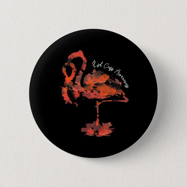Chapa Redonda De 5 Cm Flamingo Rsd Crps Conciencia (Anverso)