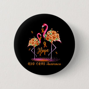 Chapa Redonda De 5 Cm Flamingo Rsd Crps Conciencia 1